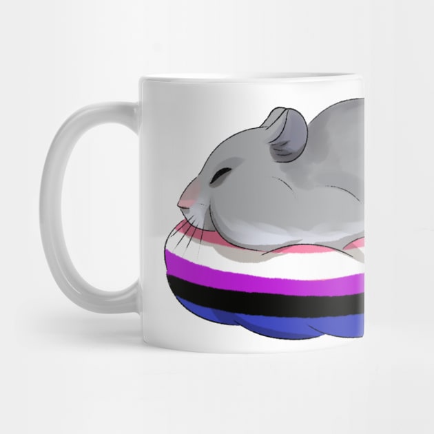 genderfluid hamster by gaypompeii